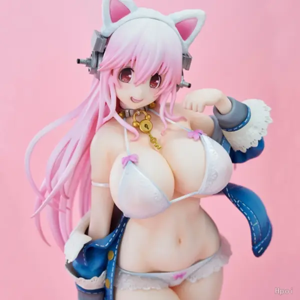 26CM Super Sonico PVC Anime Figure Model - Image 4