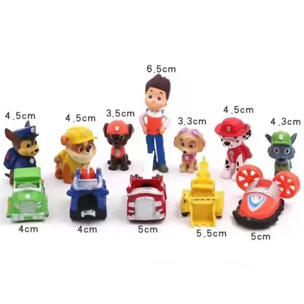 12pcs Paw Patrol Figures PVC Model Set - Image 3