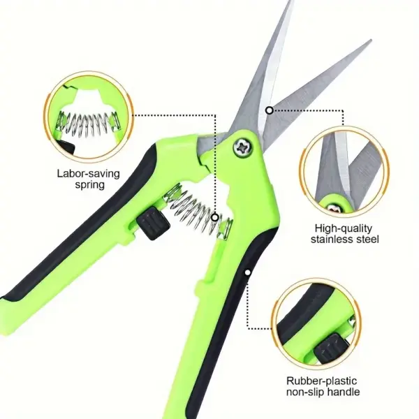 Garden Pruning Shears with Ergonomic Grip - Image 5