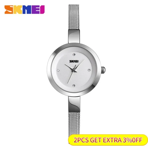 Women's Quartz Fashion Watch with Stainless Steel Band - Image 2