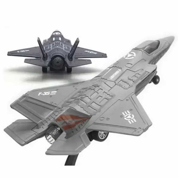 Large Pull Back F-35 Fighter Aircraft Model - Image 3