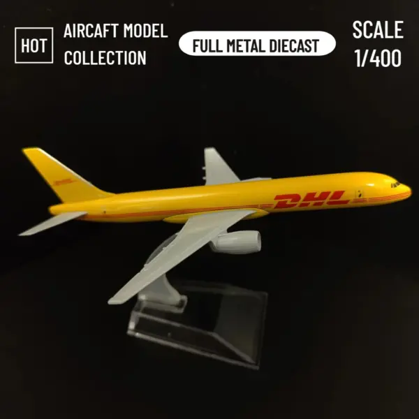 1:400 Metal Diecast DHL Boeing 757 Model Plane