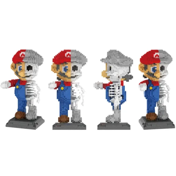 Super Mario Skeleton Building Blocks Set 1686pcs