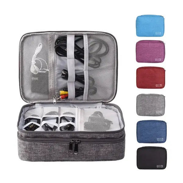 Three-Layer Storage Bag for Travel Essentials