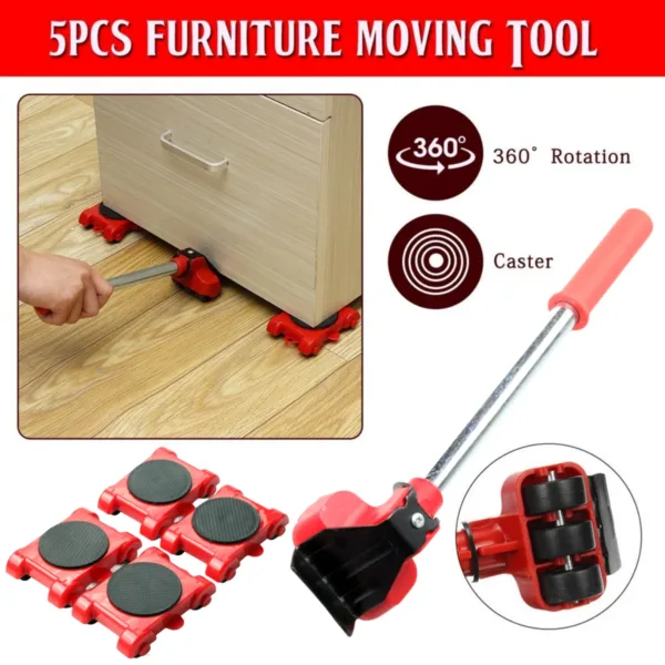 Heavy Duty Furniture Mover Lifter Set - Image 6