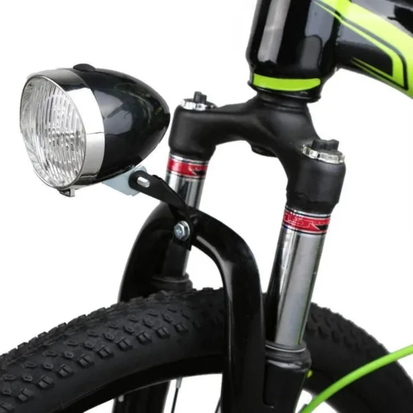 Retro LED Headlight for Mountain Bikes