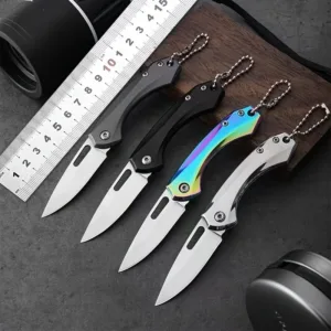 Portable Stainless Steel Folding Knife Tool