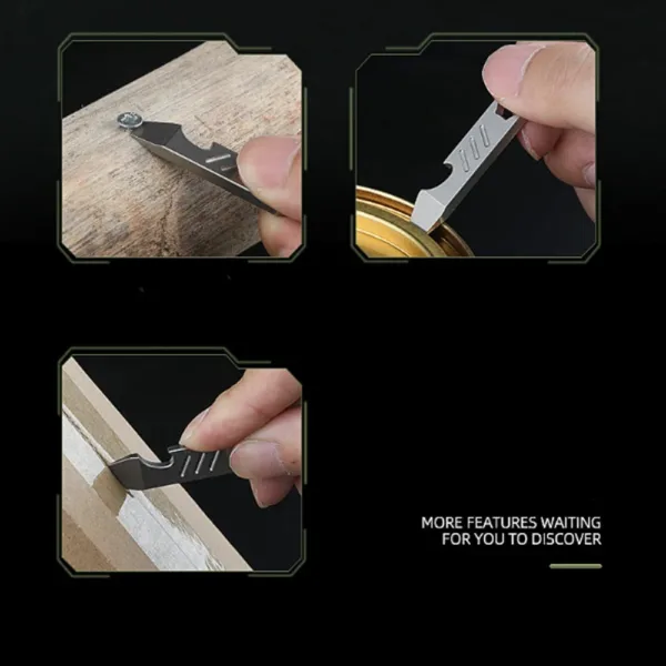 Mini TC4 Titanium Alloy Multifunction Tool - Image 4