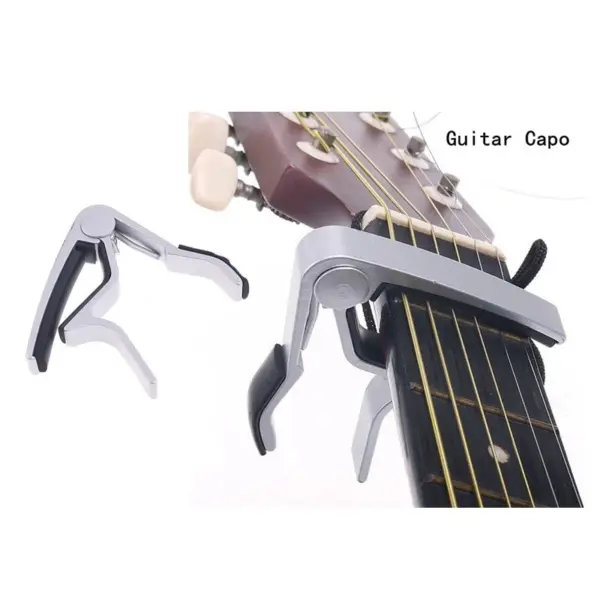 Aluminium Alloy Quick Change Guitar Capo - Image 2