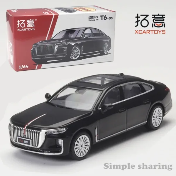 1/64 Hongqi H7 H9 E-HS9 Diecast Car Model - Image 6