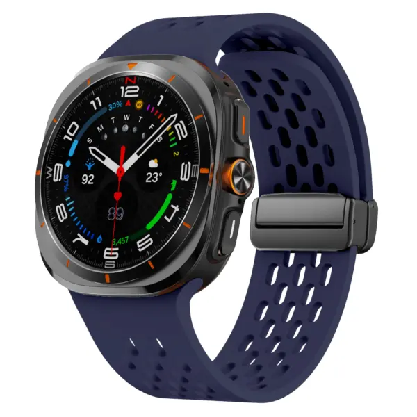 Magnetic Silicone Strap for Galaxy Watch Ultra - Image 13