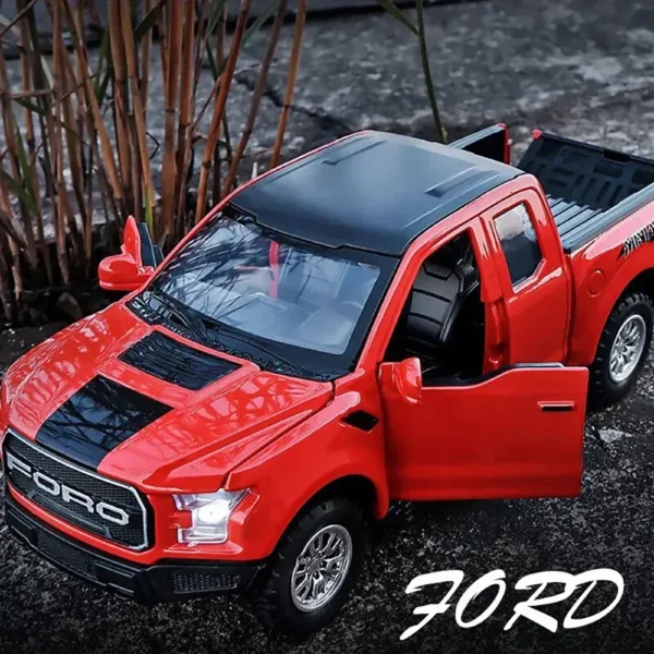 1:32 Ford Raptor F150 Diecast Model Car - Image 3