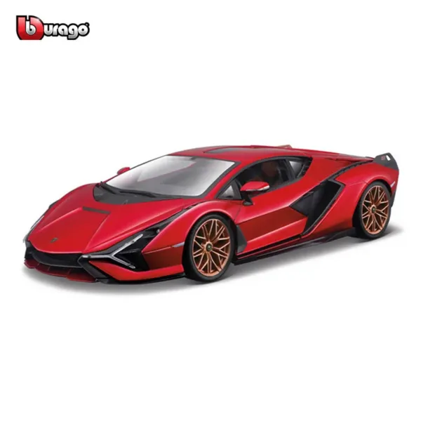 Bburago 1:24 Lamborghini Sian Diecast Model - Image 2