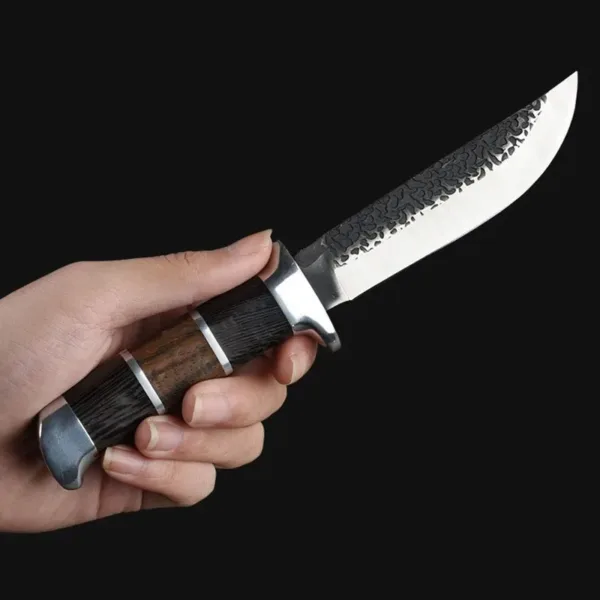 Outdoor Stainless Steel Fixed Blade Knife with Sheath - Image 5