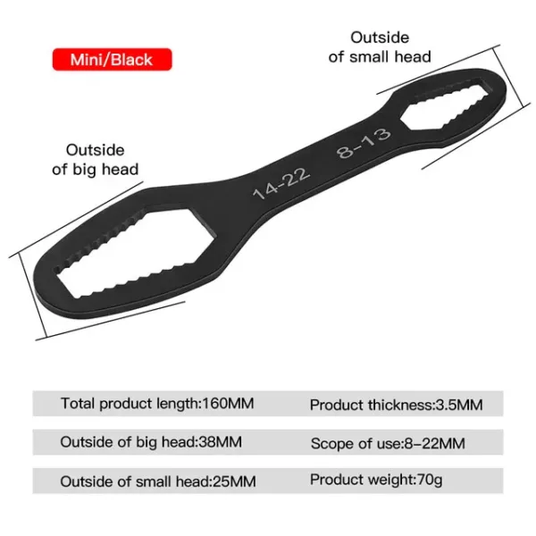 Double-Headed Adjustable Torx Wrench Tool - Image 8