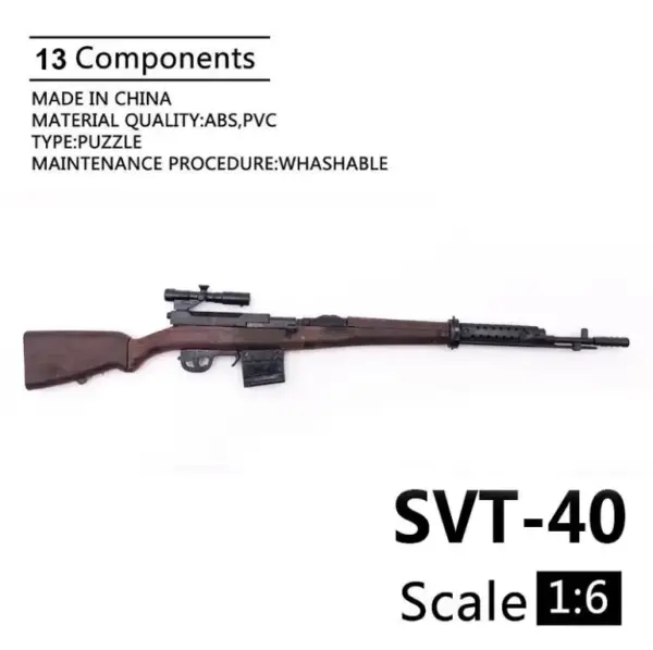 1/6 Scale MSR Sniper Rifle Model for Action Figures - Image 32