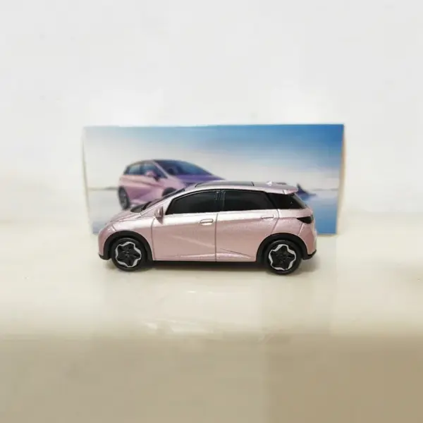 Diecast 1:64 BYD Yuan UP Car Model - Image 4