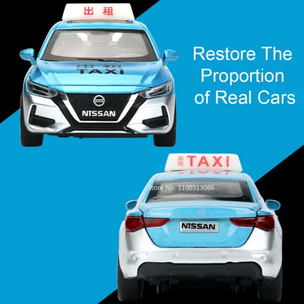 1:32 SYLPHY Taxi Diecast Car Model - Image 3