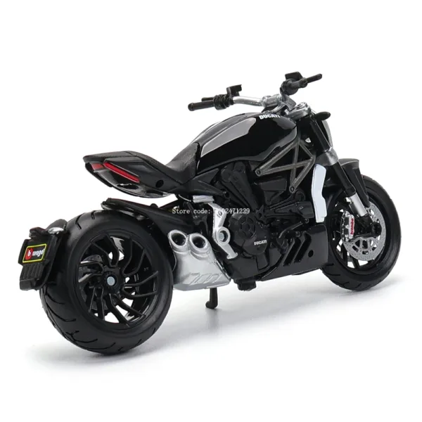 Bburago 1:18 Ducati X Diavel S Motorcycle Model - Image 5