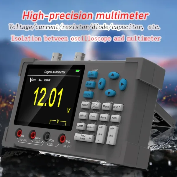 3 in 1 Digital Oscilloscope Multimeter Generator - Image 4