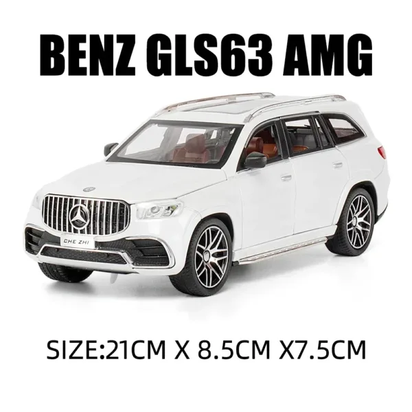 1:24 Mercedes Benz GLS63 AMG Diecast Model - Image 2