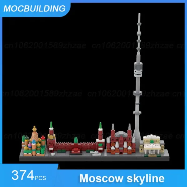 MOC Building Blocks NYC Skyline 549PCS Set - Image 5