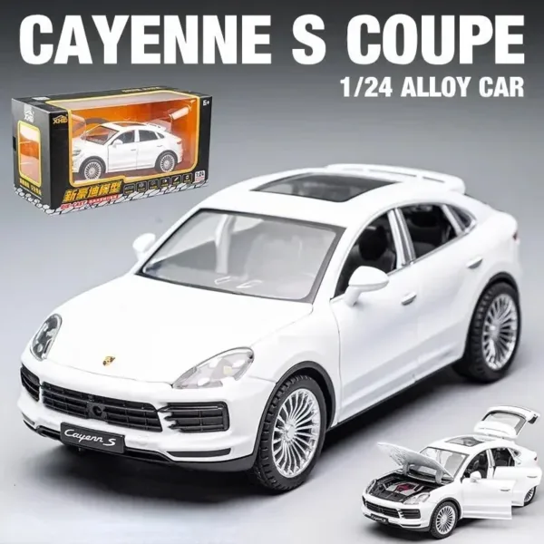 1:24 Porsche Cayenne S Turbo Diecast Model - Image 8