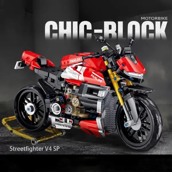 981Pcs Motorcycle Building Blocks Model Set - Image 2