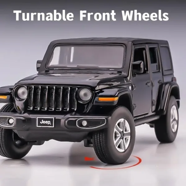 1:32 Scale Jeep Wrangler Diecast Model Car - Image 6