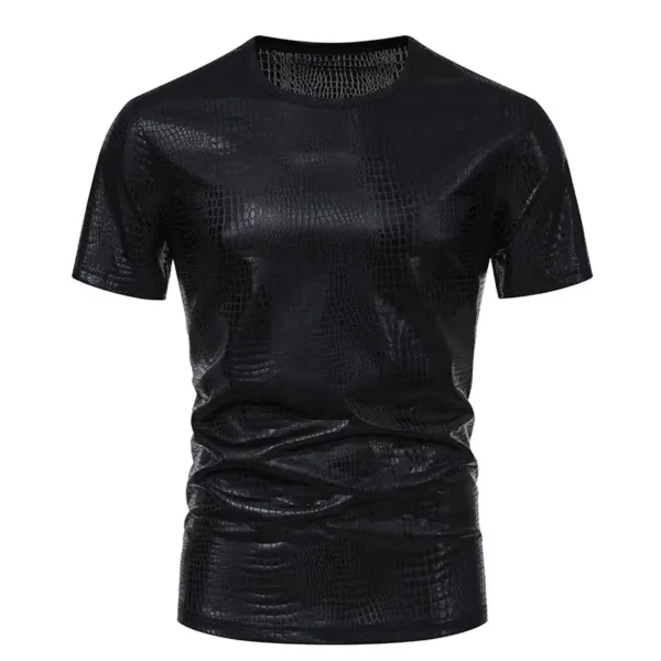 Men's 70s Disco Sequin Shirt for Parties - Image 5