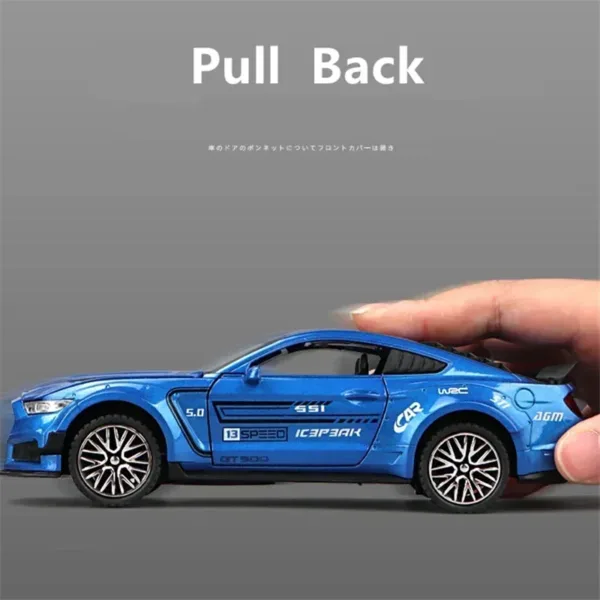 1:32 Ford Mustang Shelby GT500 Alloy Model - Image 6