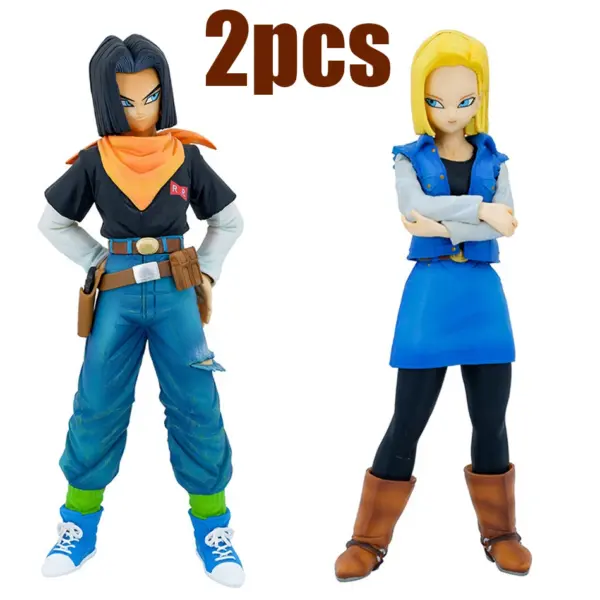 Dragon Ball Z Android 17 & 18 PVC Figures - Image 11