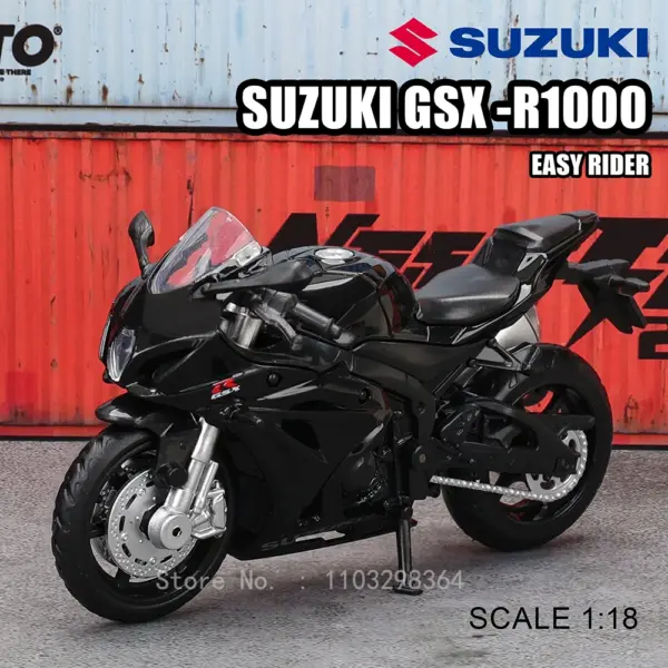 Yamaha YZF-R1 Diecast Model Motorcycle 1:18 - Image 17