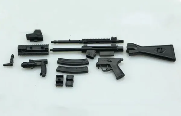 1:6 Scale MP5SD5 Submachine Gun Model - Image 2