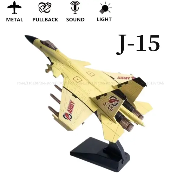 Pullback Jet Fighter Model with Lights and Sound - Image 21