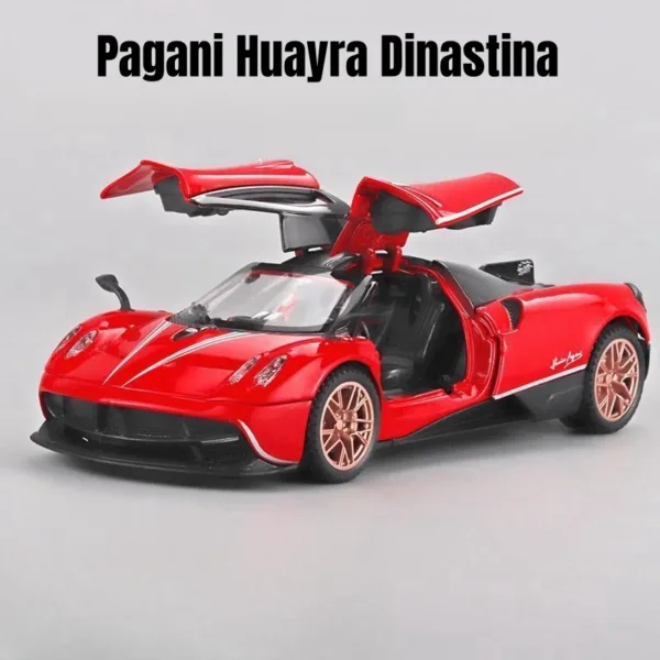 1/32 Pagani Huayra Roadster Miniature Car Model - Image 14