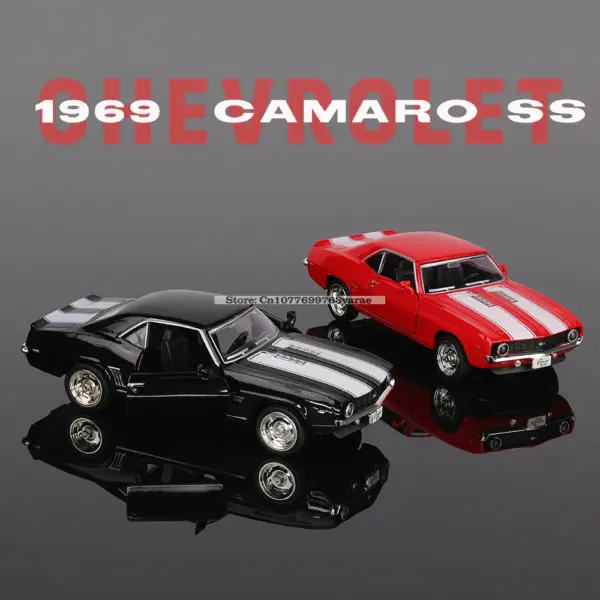 1:36 Diecast Chevrolet Camaro & BMW M3 Model