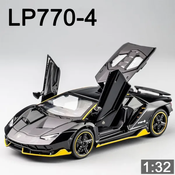 1:32 Lambor LP770 Alloy Diecast Toy Car - Image 2