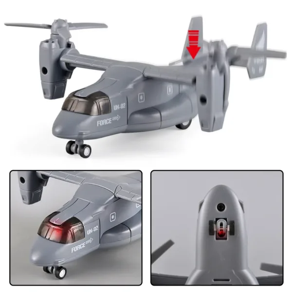 Diecast Alloy Osprey Transporter Aircraft Model - Image 3