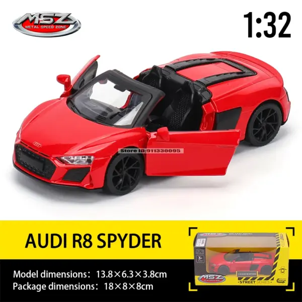 MSZ 1:32 Scale Porsche 911 GT3 RS Model - Image 8