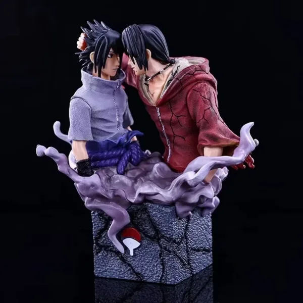 17cm Naruto Uchiha Itachi & Sasuke Figure