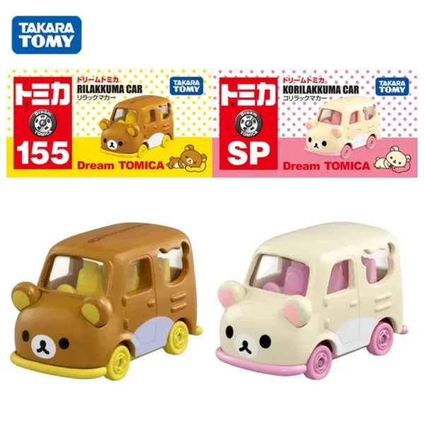 Rilakkuma Mini Diecast Car Model 1:64 Scale