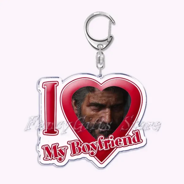 The Last of Us Joel Ellie Keychain Silver - Image 11