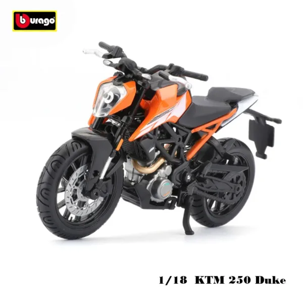 Bburago 1:18 Ducati X Diavel S Motorcycle Model - Image 15