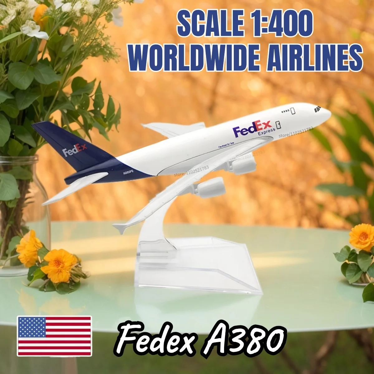 1:400 Diecast Concorde Aircraft Model Toy 9 1:400 Diecast Concorde Aircraft Model Toy - Image 9
