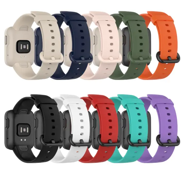 Silicone Band for Xiaomi Mi Watch Lite - Image 6