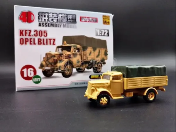 1:72 Hummer Missiles Assemble Model Truck - Image 7