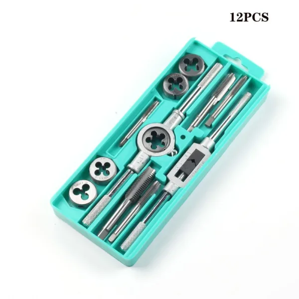 Metric Tap and Die Set - 8/12/20 Pieces - Image 3