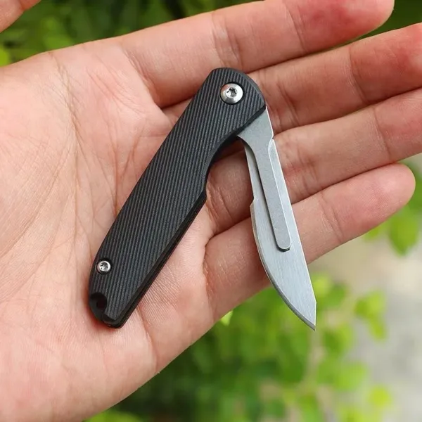 Mini Folding Knife with 10 Replaceable Blades - Image 6