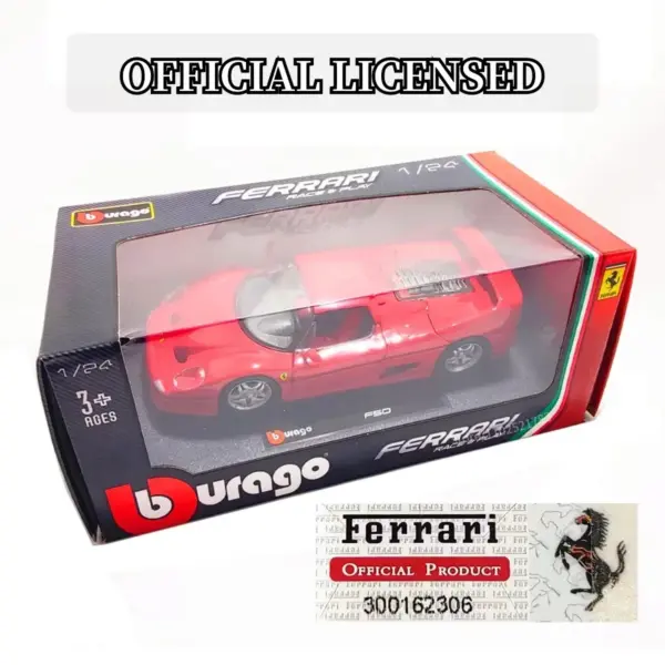 1:24 Scale Ferrari Diecast Car Model - Image 4